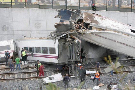 Залізнична катастрофа в Іспанії забрала 56 життів