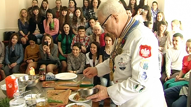 Роман Давид Таубера провів кулінарний майстер-клас у Коломиї (відео)