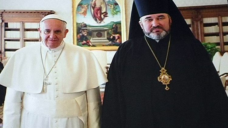 Єпископ Коломийсько-Чернівецької єпархії був на аудієнції у Папи Римського (відео)