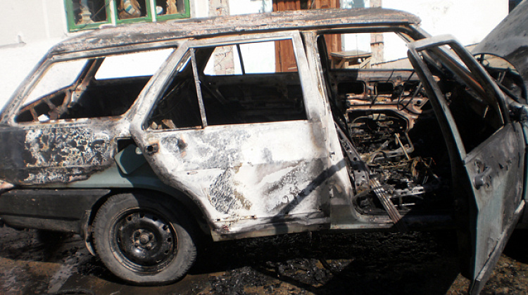 Трагедія на Коломийщині: внаслідок пожежі в автомобілі загинув дворічний хлопчик (відео) (фото)