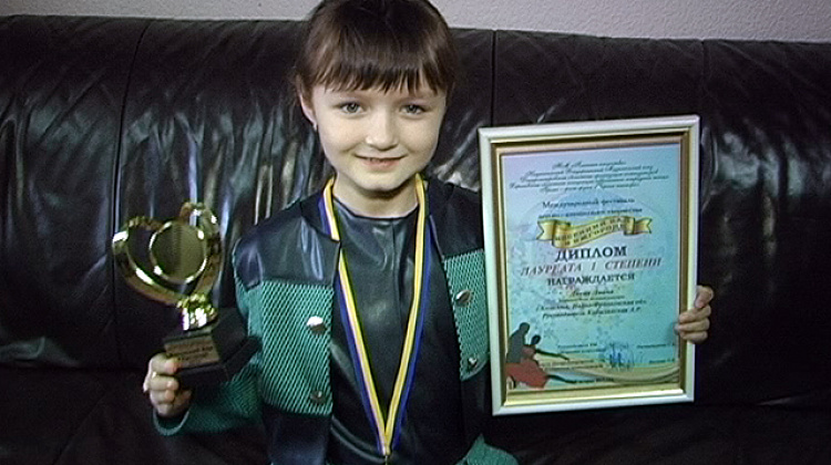 Коломиянка отримала перше місце на вокальному конкурсі в Ужгороді (відео)