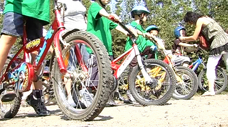 У Коломиї відбулися дитячі велоперегони (відео)