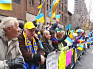 У США українці вийшли на Євромайдан (відео)