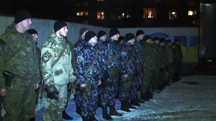 Правоохоронці батальйону "Івано-Франківськ" повернулися із зони АТО (відео)