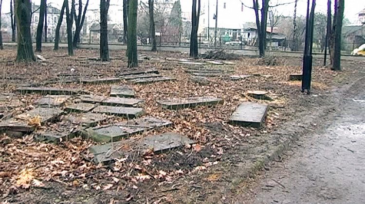 Коломийська громада проти єврейського кладовища у міському парку (відео)