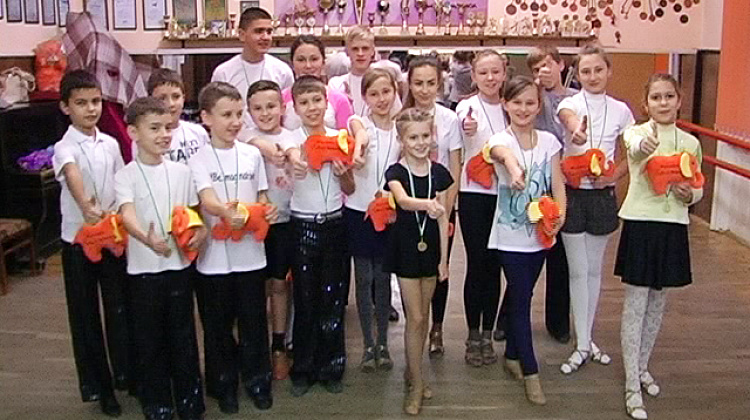 Ансамбль бального танцю "Грація" з Коломиї переміг на фестивалі у Києві (відео)