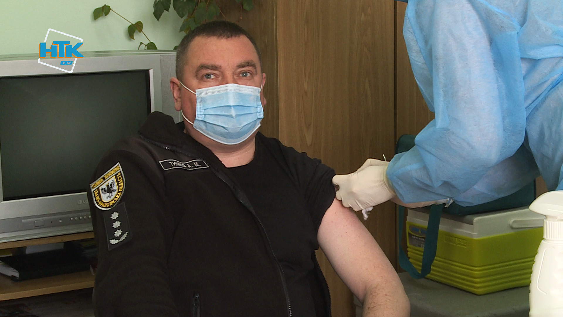 На Коломийщині вакцинують поліцейських (відео)