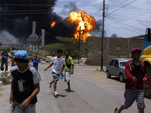 У Венесуелі зросла  кількість загиблих через вибуху газу на заводі