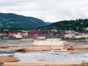  Сотні людей евакуйовано в Норвегії через повені і зсуви, викликані ураганом “Фріда”