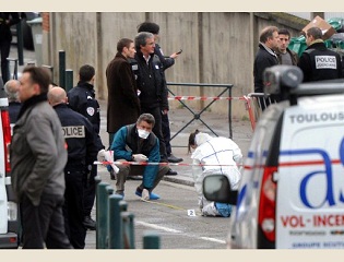  Французька поліція знайшла вбивцю,що днями застрелив 3-ох дітей та вчителя