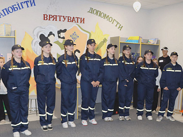 У Гвіздецькому ліцеї відкрили клас безпеки (відео)