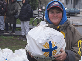Карітас Коломия завершив щорічну акцію «Великодній кошик» (відео)