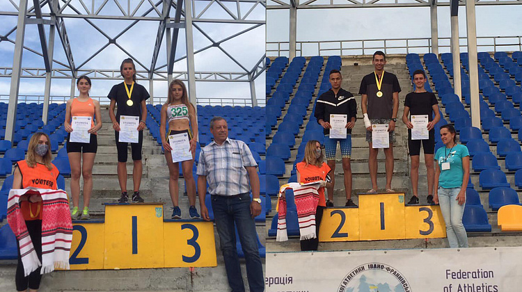 Коломийські атлети показали високі результати на Чемпіонаті області (фото)