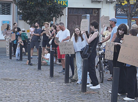 Щодня коломияни збираються на вуличні протести