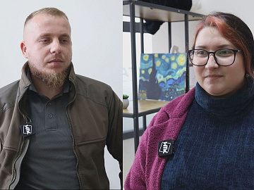 У Коломиї воїни-митці презентують спільну виставку (відео)