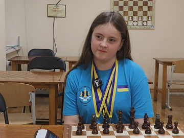 Коломиянка у складі збірної стала чемпіонкою України з класичних шахів