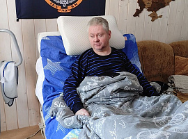 Ветеран АТО з Коломиї Ігор Авдєєв вже 5 років прикутий до ліжка і потребує допомоги (відео)