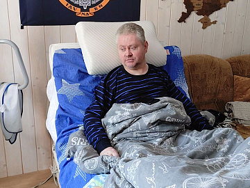 Ветеран АТО з Коломиї Ігор Авдєєв вже 5 років прикутий до ліжка і потребує допомоги (відео)