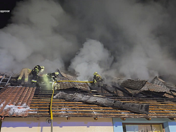 Пожежа у навчальному закладі в Коломиї (відео)