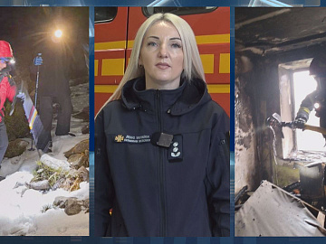 ДСНС-івці врятували чоловіка під час пожежі та надали допомогу туристам у горах (відео)