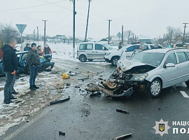 П'ятеро травмованих у результаті ДТП на Коломийщині (фото)