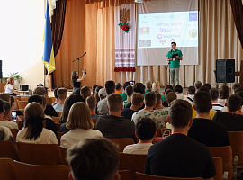 Всеукраїнська літня комп'ютерна школа «Олімп» стартувала в Коломийському ліцеї №1 (відео)
