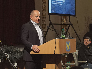 Коломийський міський голова Богдан Станіславський звітував про діяльність міськради (відео)