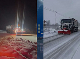 Проїзд дорогами державного значення на Прикарпатті забезпечений (відео)