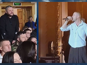 Гурт «Антитіла» заспівав для військового з Коломиї (відео)