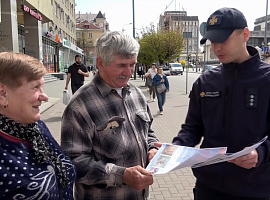 Працівники Служби порятунку проводили профілактичні рейди у містах Прикарпаття (відео)