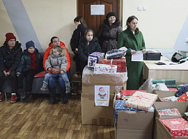 Малеча із П'ядицької громади отримала різдвяні подарунки з Німеччини (відео)