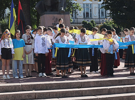 День Конституції України відзначили у Коломиї (відео)