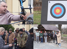 У Коломиї відновили секцію стрільби з лука для ветеранів (відео)