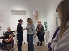 В АРТгалереї Романа та Наталії Захарчуків відбувся мистецький захід (відео)