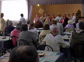 Як відзначали свята у геріатричному пансіонаті в Івано-Франківську? (відео)