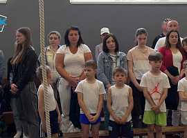Турнір зі спортивної гімнастики зібрав у Коломиї понад 40 спортсменів (відео)